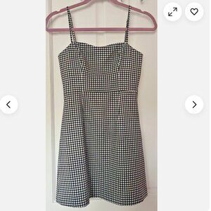 French Connection Gingham Dress Sleeveless strappy Mini US 0 UK 4